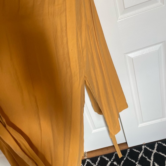 Haight Wrap Coverup Size M Yellow - Picture 2 of 10